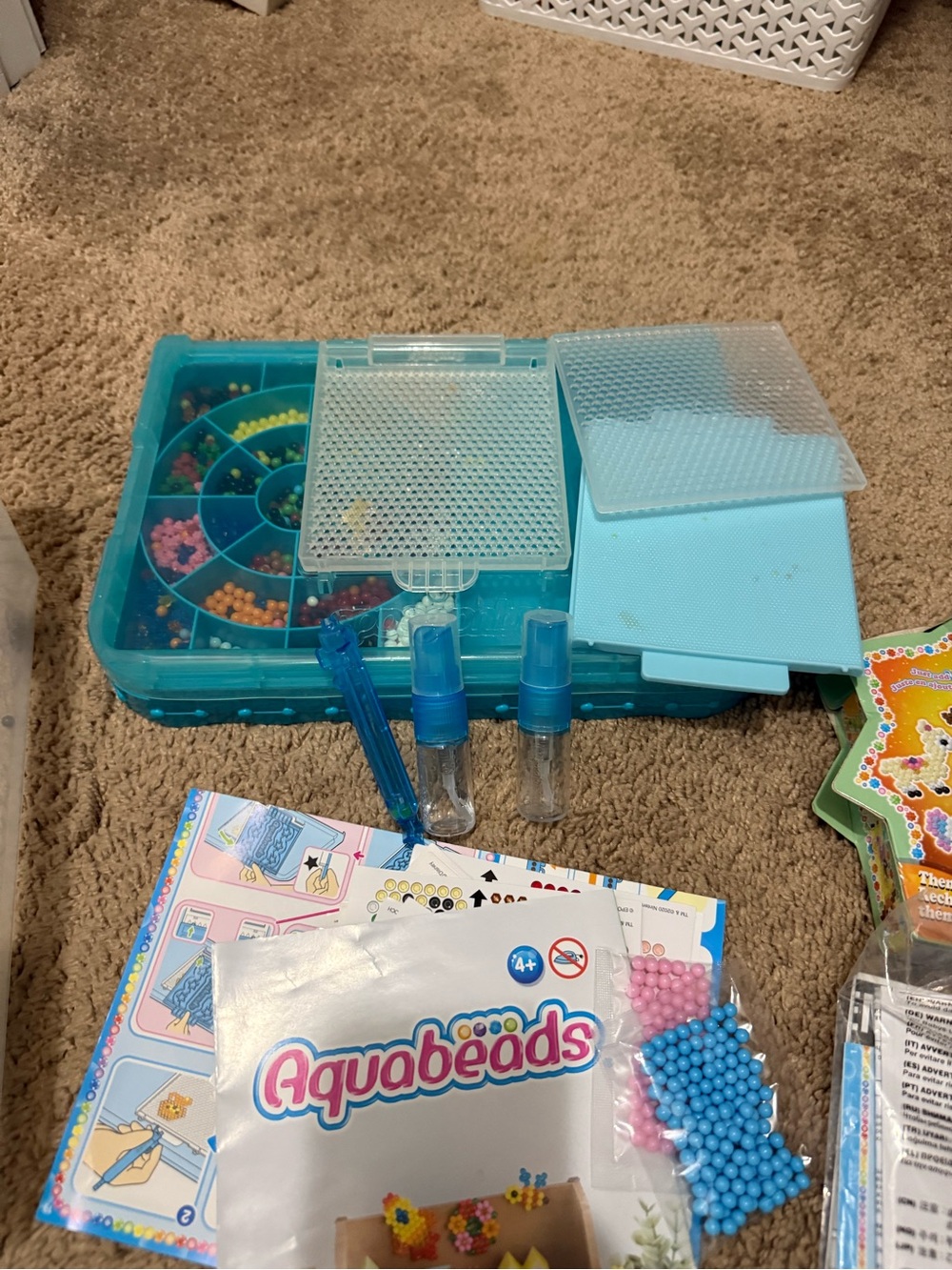 Blue Bead Craft Kit for Kids